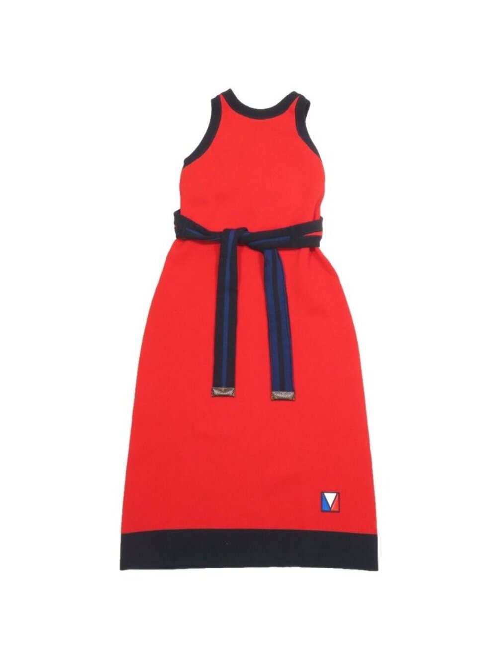 Louis Vuitton x America's Cup Sleeveless Dress Wrap Tie Design
